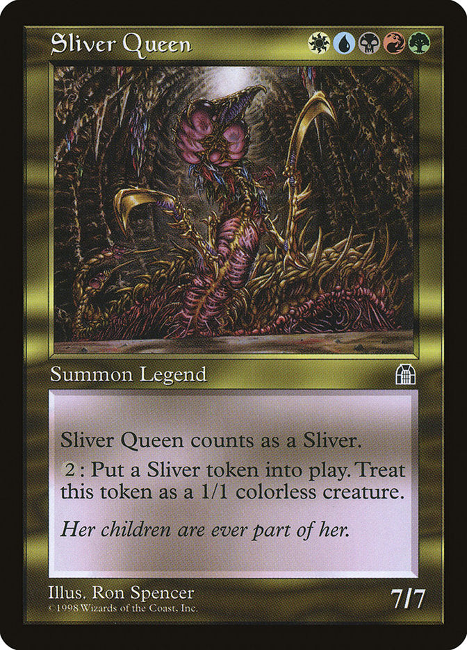 Sliver Queen [Stronghold] MTG Single Magic: The Gathering    | Red Claw Gaming