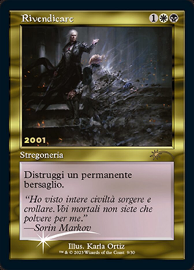 Rivendicare (Vindicate) [30th Anniversary Promos] MTG Single Magic: The Gathering    | Red Claw Gaming