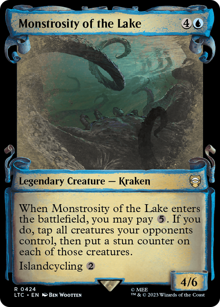 Monstrosity of the Lake [The Lord of the Rings: Tales of Middle-Earth Commander Showcase Scrolls] MTG Single Magic: The Gathering    | Red Claw Gaming
