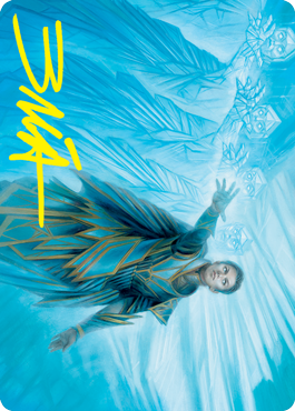 Echoing Equation Art Card (Gold-Stamped Signature) [Strixhaven: School of Mages Art Series] MTG Single Magic: The Gathering    | Red Claw Gaming