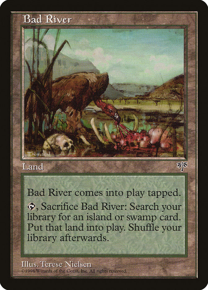 Bad River [Mirage] MTG Single Magic: The Gathering    | Red Claw Gaming