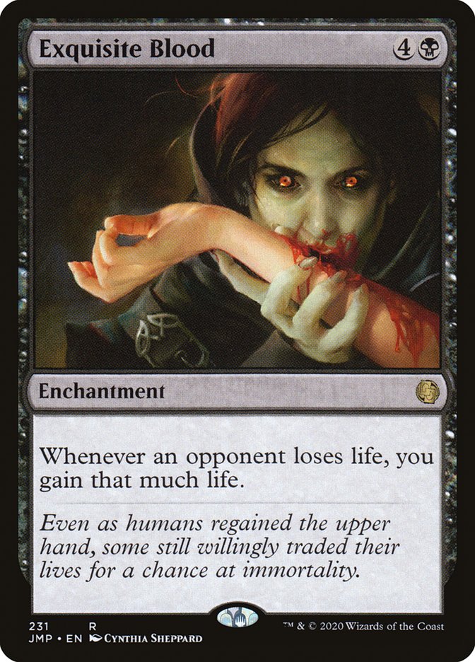 Exquisite Blood [Jumpstart] MTG Single Magic: The Gathering    | Red Claw Gaming