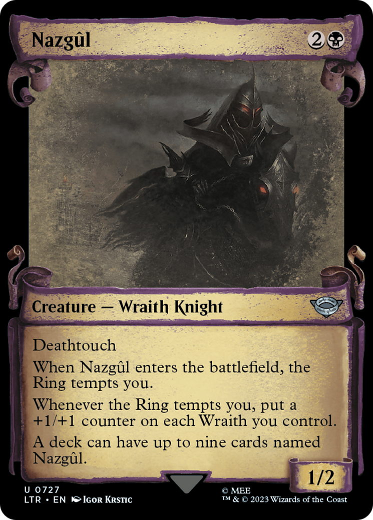 Nazgul (0727) [The Lord of the Rings: Tales of Middle-Earth Showcase Scrolls] MTG Single Magic: The Gathering    | Red Claw Gaming