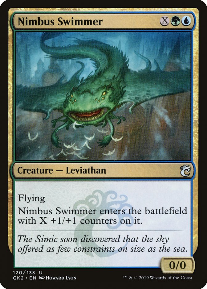 Nimbus Swimmer [Ravnica Allegiance Guild Kit] MTG Single Magic: The Gathering    | Red Claw Gaming