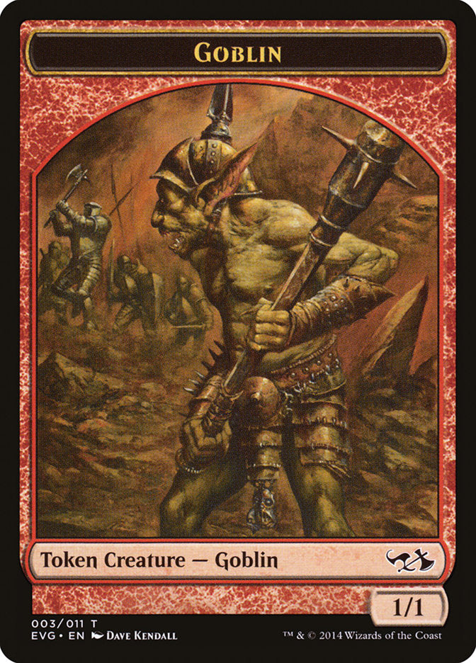 Goblin Token (Elves vs. Goblins) [Duel Decks Anthology Tokens] MTG Single Magic: The Gathering    | Red Claw Gaming
