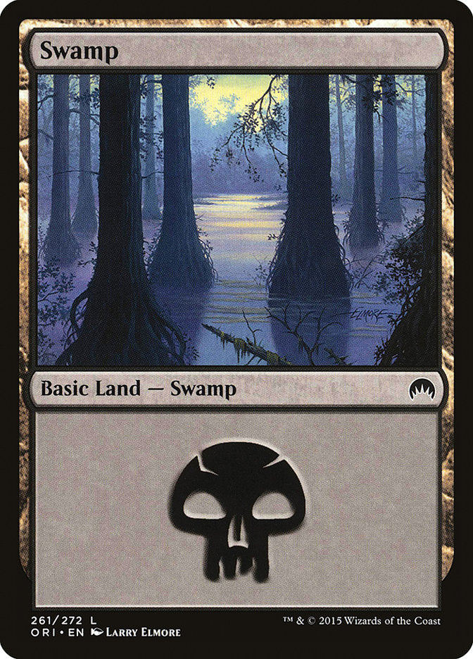 Swamp (261) [Magic Origins] MTG Single Magic: The Gathering    | Red Claw Gaming