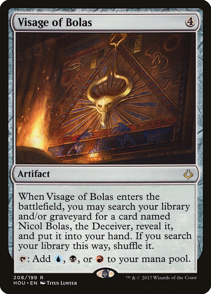 Visage of Bolas [Hour of Devastation] MTG Single Magic: The Gathering    | Red Claw Gaming