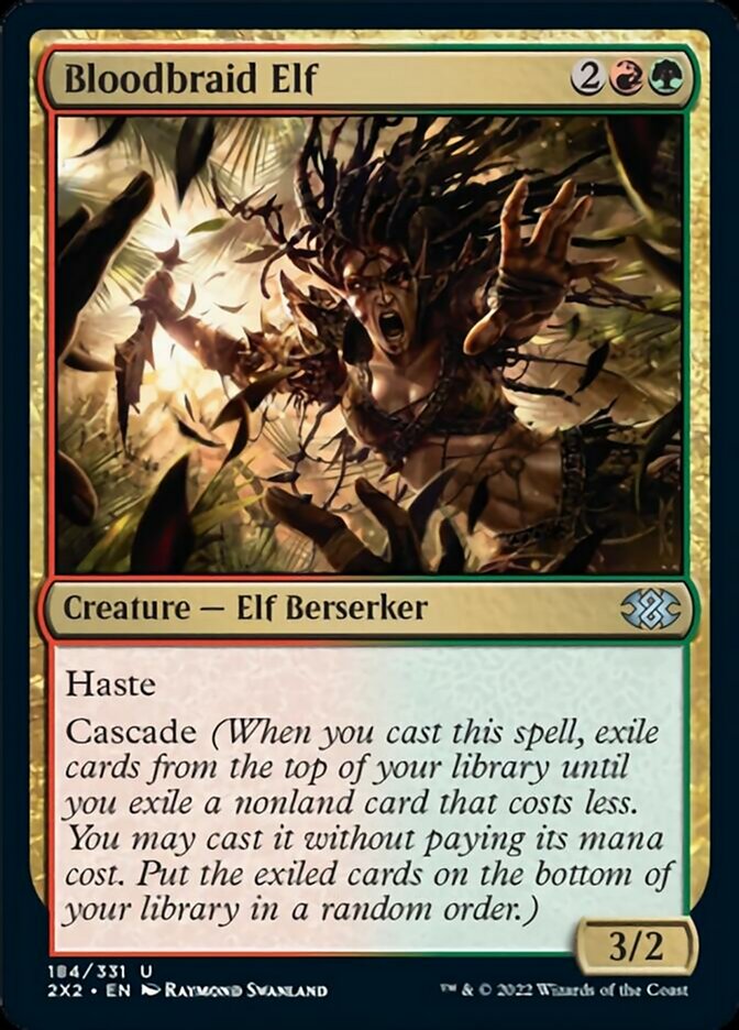 Bloodbraid Elf [Double Masters 2022] MTG Single Magic: The Gathering    | Red Claw Gaming