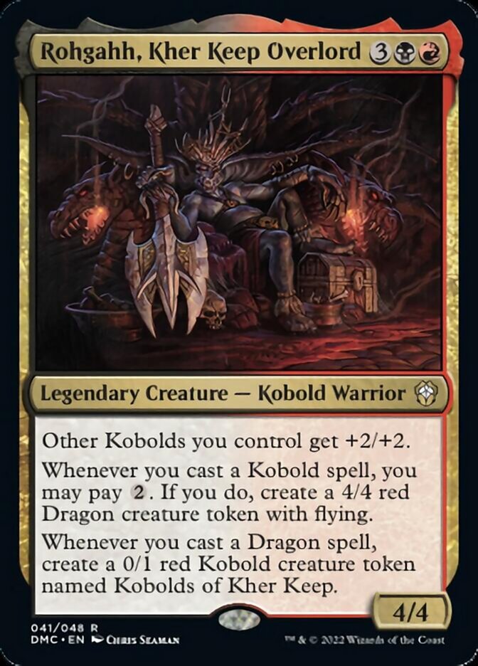 Rohgahh, Kher Keep Overlord [Dominaria United Commander] MTG Single Magic: The Gathering    | Red Claw Gaming