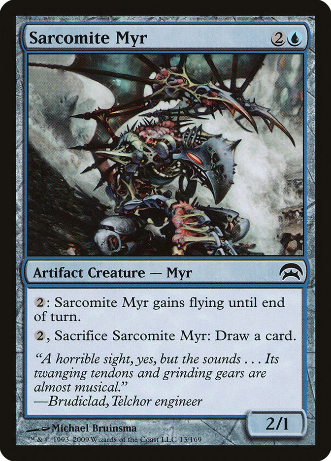Sarcomite Myr [Planechase] MTG Single Magic: The Gathering    | Red Claw Gaming