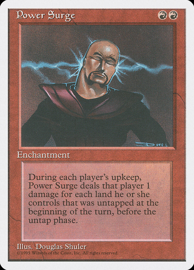 Power Surge [Fourth Edition] MTG Single Magic: The Gathering    | Red Claw Gaming