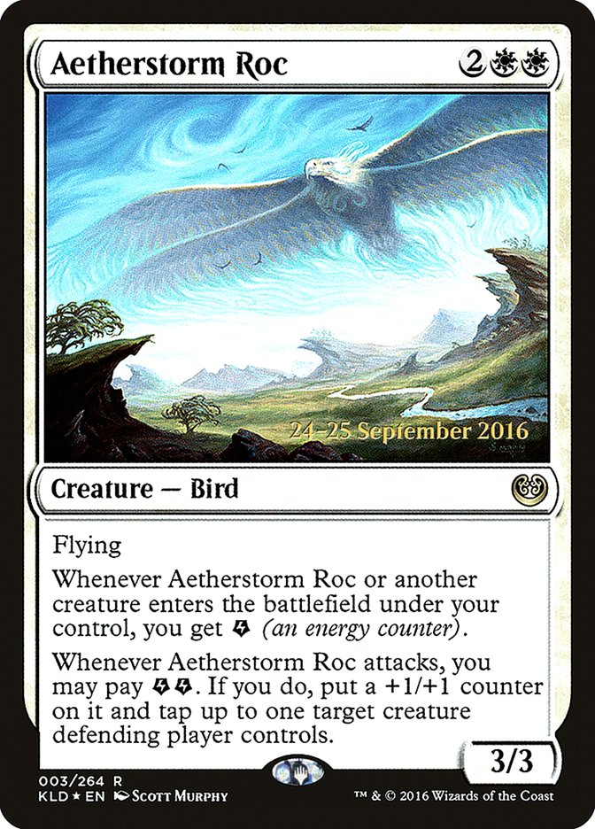 Aetherstorm Roc [Kaladesh Prerelease Promos] MTG Single Magic: The Gathering    | Red Claw Gaming