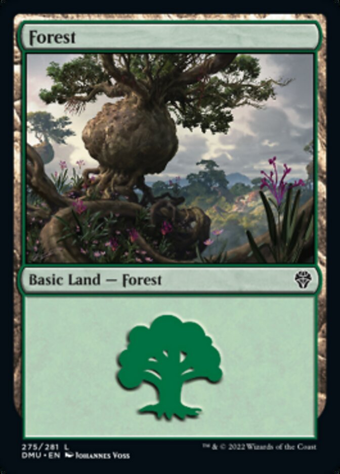 Forest (275) [Dominaria United] MTG Single Magic: The Gathering    | Red Claw Gaming