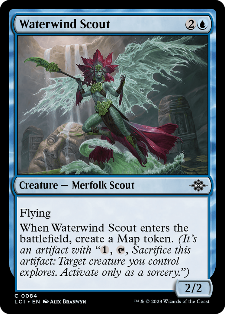 Waterwind Scout [The Lost Caverns of Ixalan] MTG Single Magic: The Gathering    | Red Claw Gaming