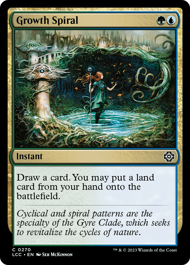 Growth Spiral [The Lost Caverns of Ixalan Commander] MTG Single Magic: The Gathering    | Red Claw Gaming