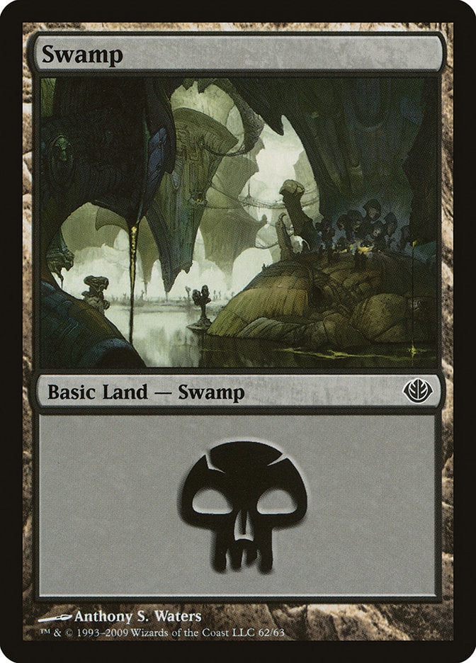 Swamp (62) [Duel Decks: Garruk vs. Liliana] MTG Single Magic: The Gathering    | Red Claw Gaming