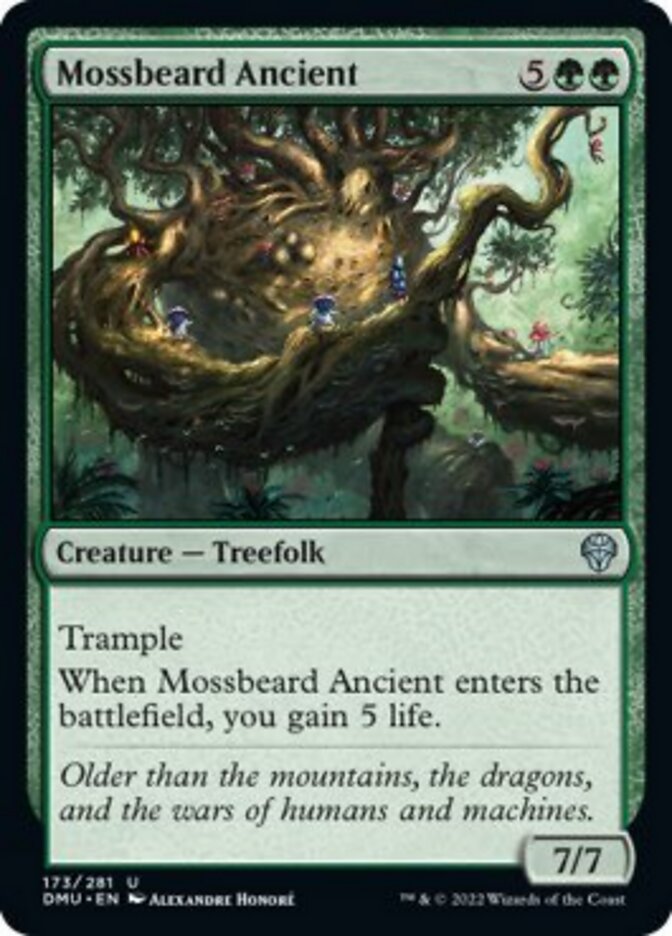 Mossbeard Ancient [Dominaria United] MTG Single Magic: The Gathering    | Red Claw Gaming