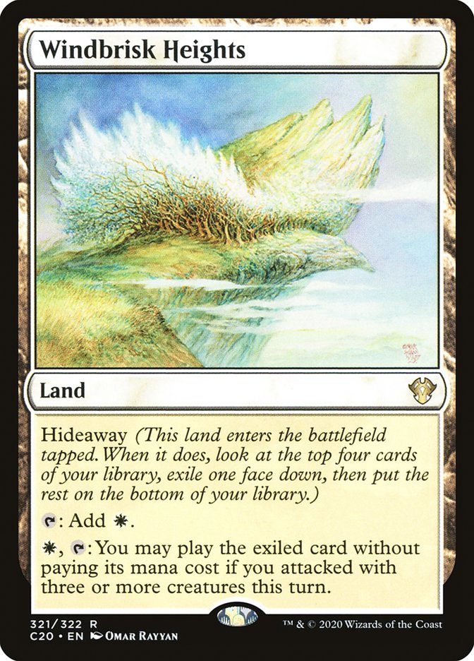 Windbrisk Heights [Commander 2020] MTG Single Magic: The Gathering    | Red Claw Gaming