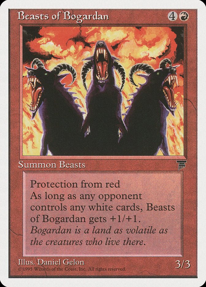 Beasts of Bogardan [Chronicles] MTG Single Magic: The Gathering    | Red Claw Gaming