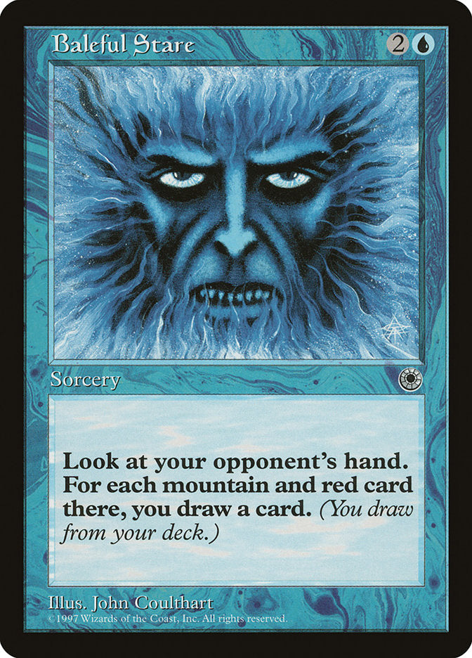 Baleful Stare [Portal] MTG Single Magic: The Gathering    | Red Claw Gaming