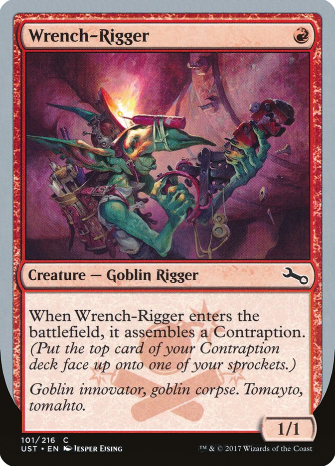 Wrench-Rigger [Unstable] MTG Single Magic: The Gathering    | Red Claw Gaming
