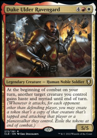 Duke Ulder Ravengard [Commander Legends: Battle for Baldur's Gate] MTG Single Magic: The Gathering    | Red Claw Gaming