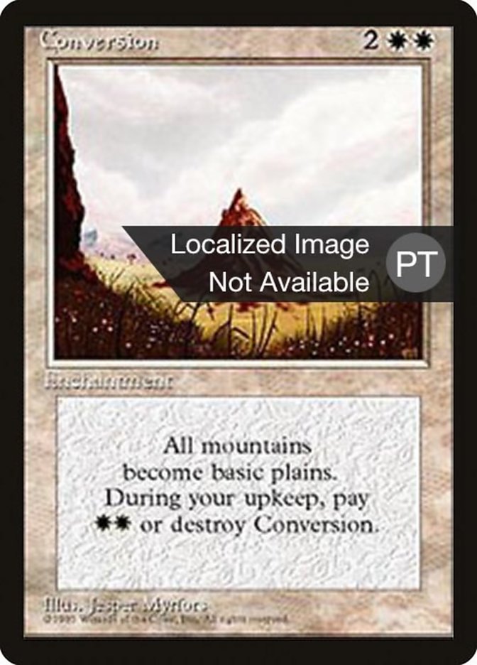 Conversion [Fourth Edition (Foreign Black Border)] MTG Single Magic: The Gathering    | Red Claw Gaming