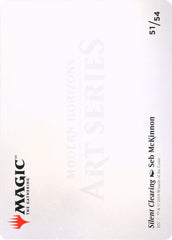 Silent Clearing // Silent Clearing [Modern Horizons Art Series] MTG Single Magic: The Gathering    | Red Claw Gaming