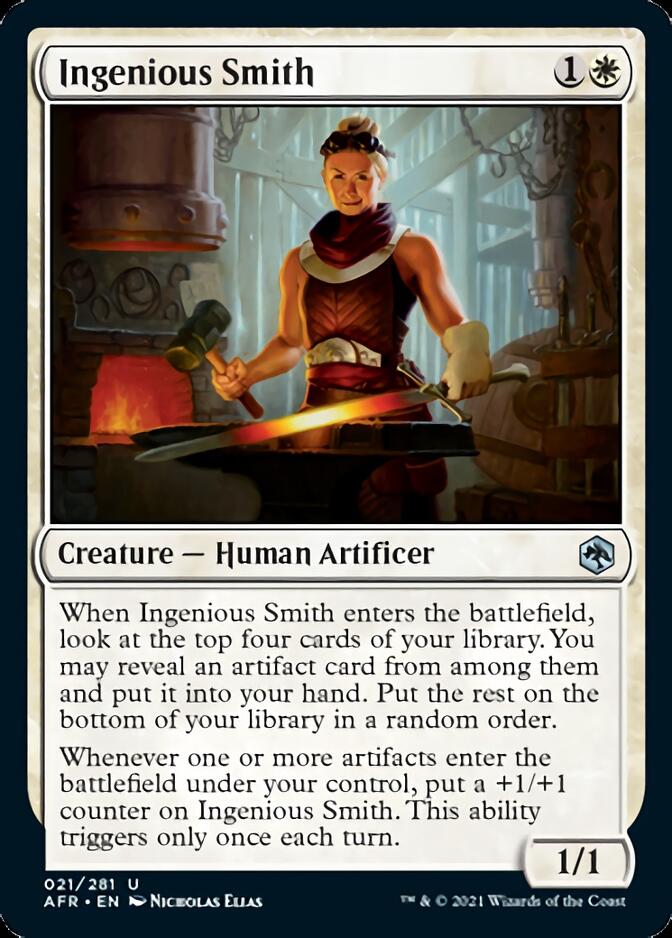 Ingenious Smith [Dungeons & Dragons: Adventures in the Forgotten Realms] MTG Single Magic: The Gathering    | Red Claw Gaming