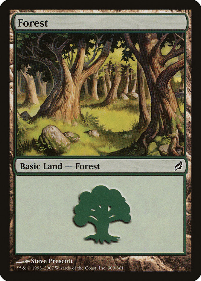 Forest (300) [Lorwyn] MTG Single Magic: The Gathering    | Red Claw Gaming