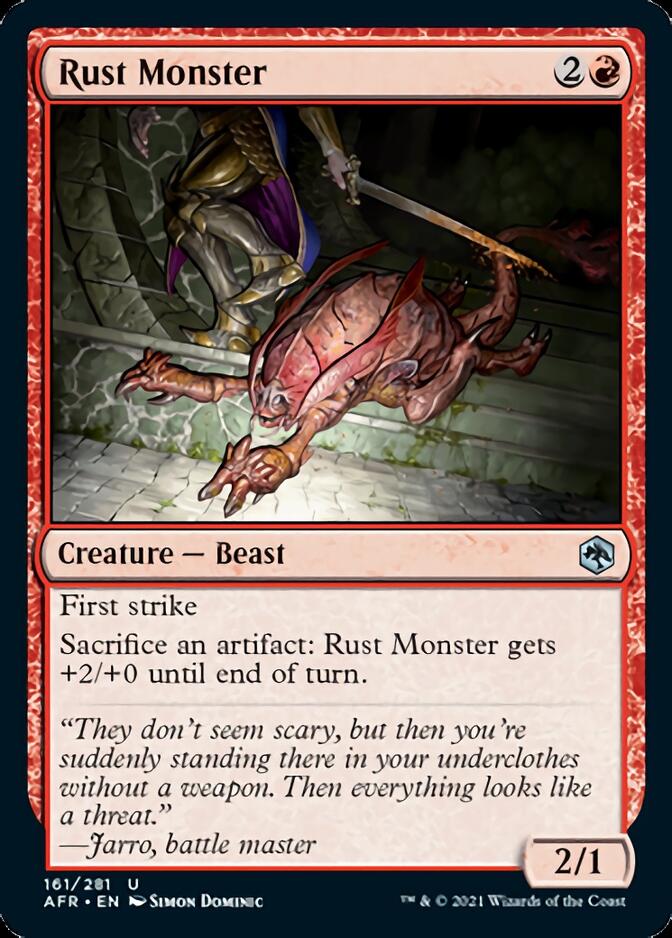 Rust Monster [Dungeons & Dragons: Adventures in the Forgotten Realms] MTG Single Magic: The Gathering    | Red Claw Gaming