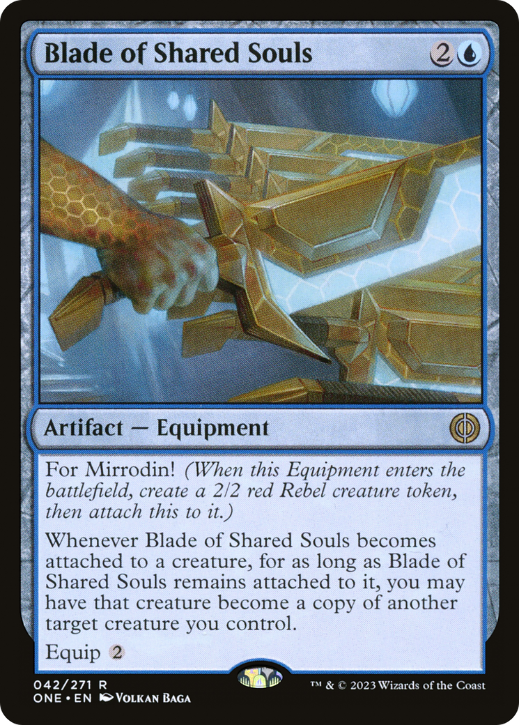 Blade of Shared Souls [Phyrexia: All Will Be One] MTG Single Magic: The Gathering    | Red Claw Gaming