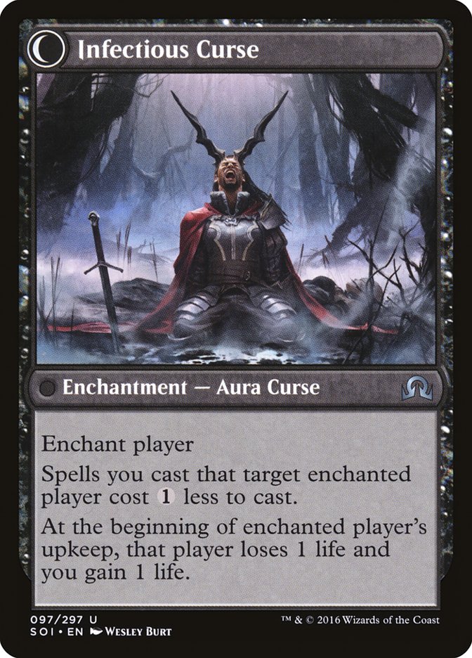 Accursed Witch // Infectious Curse [Shadows over Innistrad] MTG Single Magic: The Gathering    | Red Claw Gaming