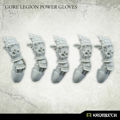 Gore Legion Power Gloves (5) Minatures Kromlech    | Red Claw Gaming
