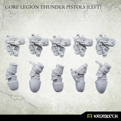 Gore Legion Thunder Pistols Set1 [left] (5) Minatures Kromlech    | Red Claw Gaming