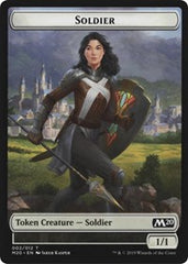 Soldier // Zombie Double-Sided Token [Game Night 2019 Tokens] MTG Single Magic: The Gathering    | Red Claw Gaming