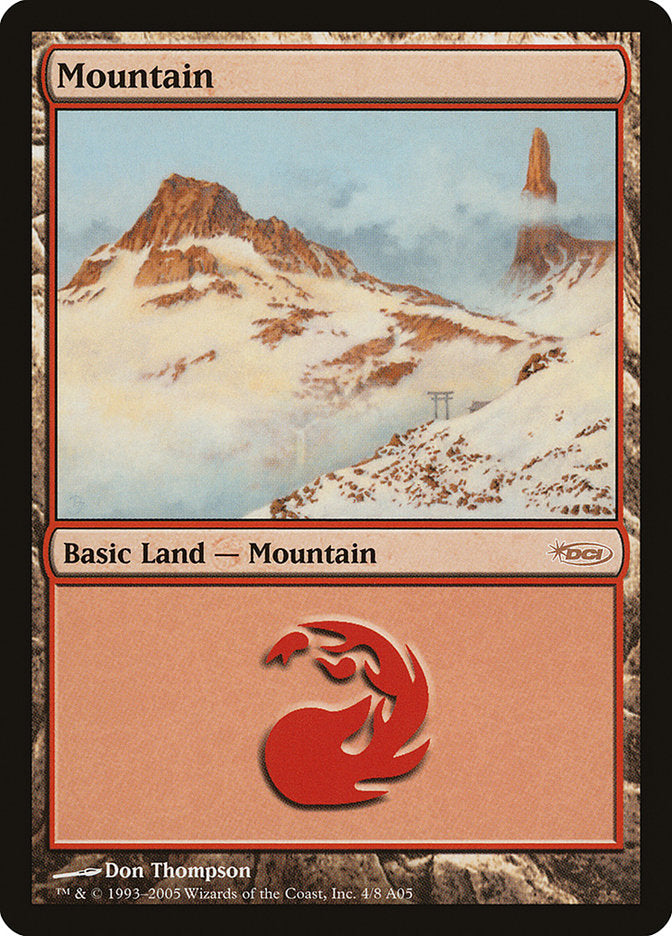 Mountain (4) [Arena League 2005] MTG Single Magic: The Gathering    | Red Claw Gaming