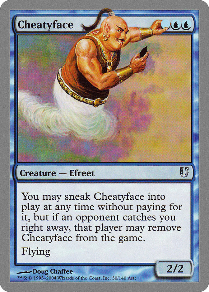 Cheatyface [Unhinged] MTG Single Magic: The Gathering    | Red Claw Gaming