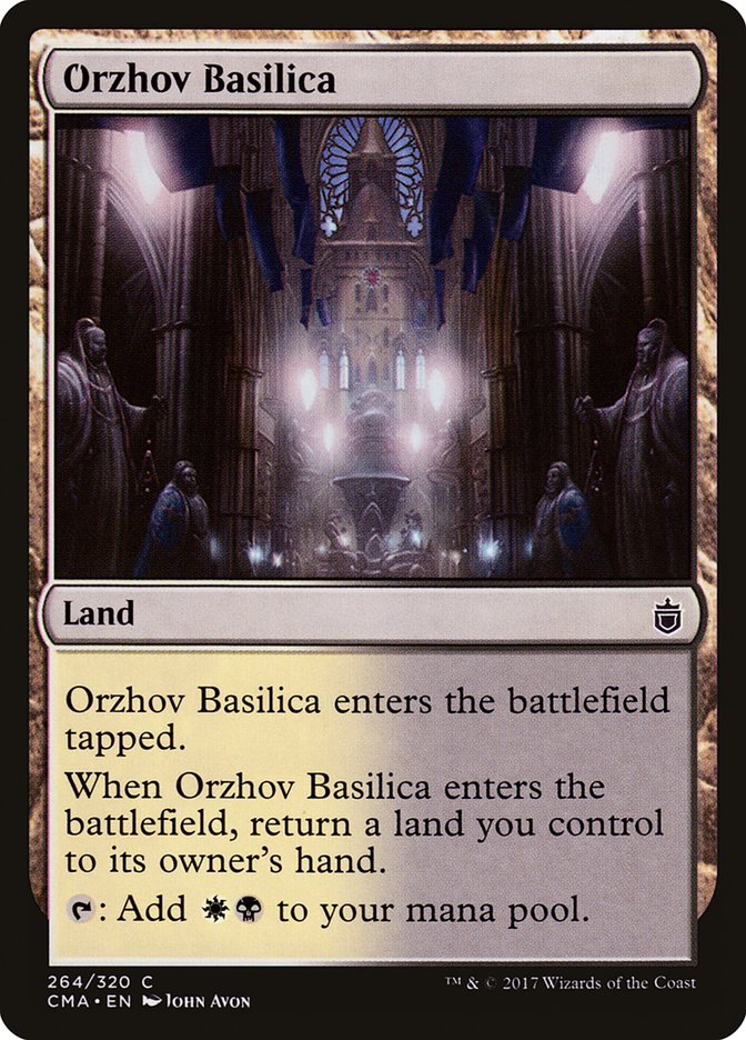 Orzhov Basilica [Commander Anthology] MTG Single Magic: The Gathering    | Red Claw Gaming