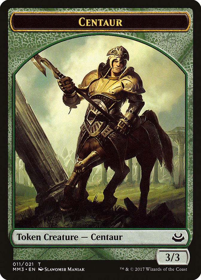 Centaur Token [Modern Masters 2017 Tokens] MTG Single Magic: The Gathering    | Red Claw Gaming