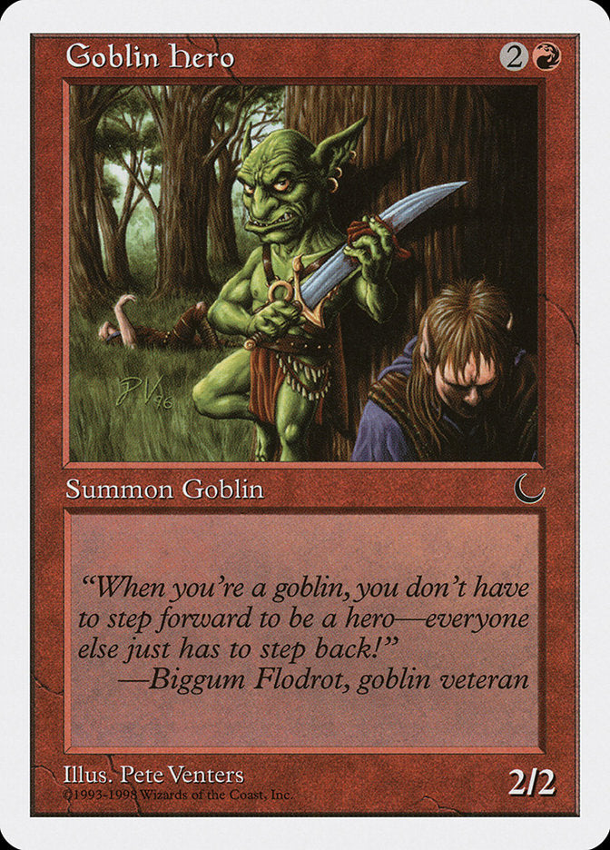 Goblin Hero [Anthologies] MTG Single Magic: The Gathering    | Red Claw Gaming