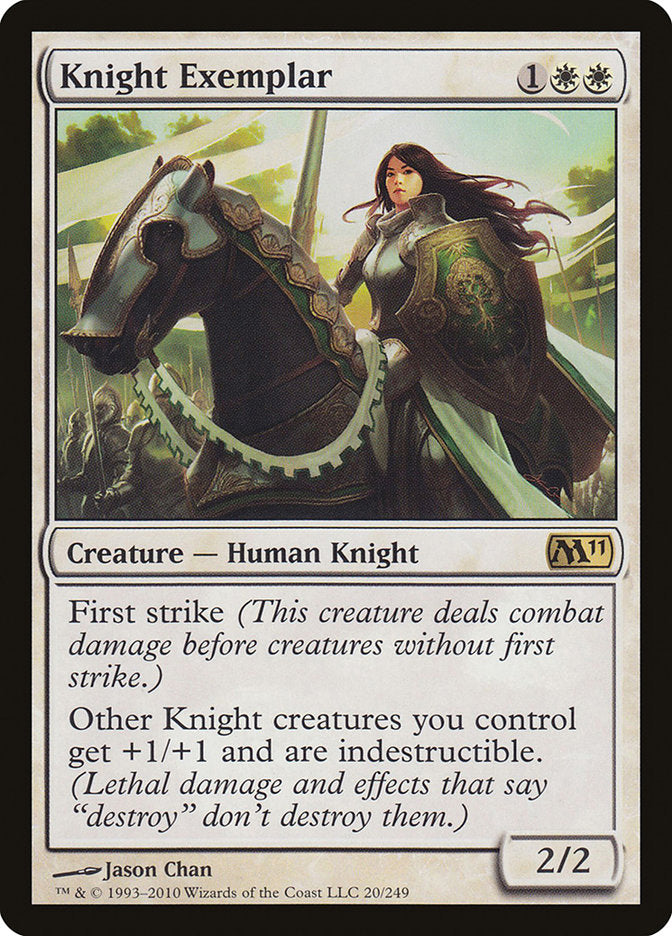 Knight Exemplar [Magic 2011] MTG Single Magic: The Gathering    | Red Claw Gaming