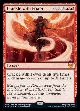 Crackle with Power [Strixhaven: School of Mages] MTG Single Magic: The Gathering    | Red Claw Gaming