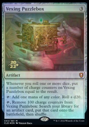 Vexing Puzzlebox [Commander Legends: Battle for Baldur's Gate Prerelease Promos] MTG Single Magic: The Gathering    | Red Claw Gaming
