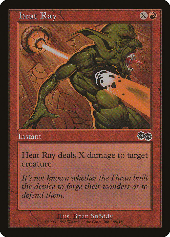 Heat Ray [Urza's Saga] MTG Single Magic: The Gathering    | Red Claw Gaming