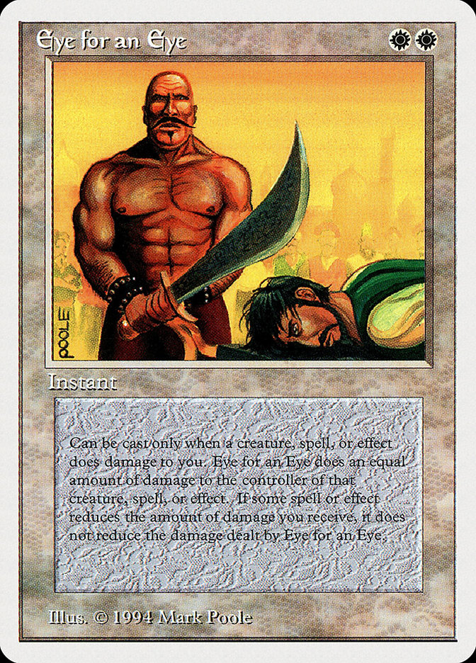 Eye for an Eye [Summer Magic / Edgar] MTG Single Magic: The Gathering    | Red Claw Gaming