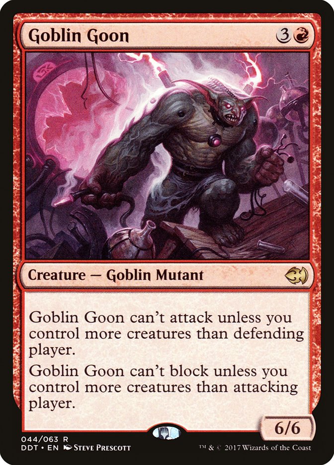 Goblin Goon [Duel Decks: Merfolk vs. Goblins] MTG Single Magic: The Gathering    | Red Claw Gaming