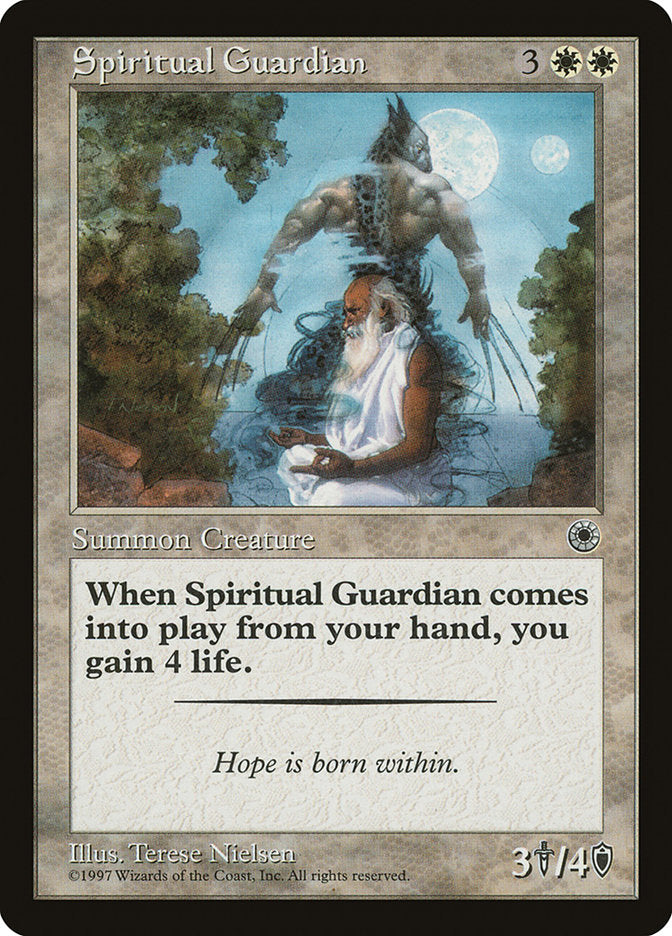 Spiritual Guardian [Portal] MTG Single Magic: The Gathering    | Red Claw Gaming