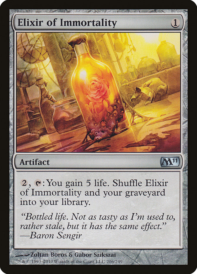 Elixir of Immortality [Magic 2011] MTG Single Magic: The Gathering    | Red Claw Gaming