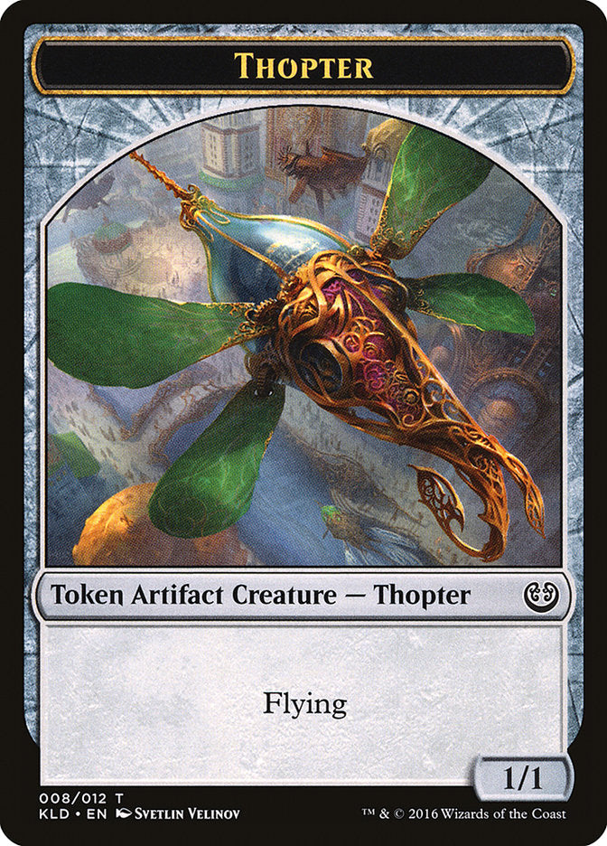 Thopter Token (008/012) [Kaladesh Tokens] | Red Claw Gaming